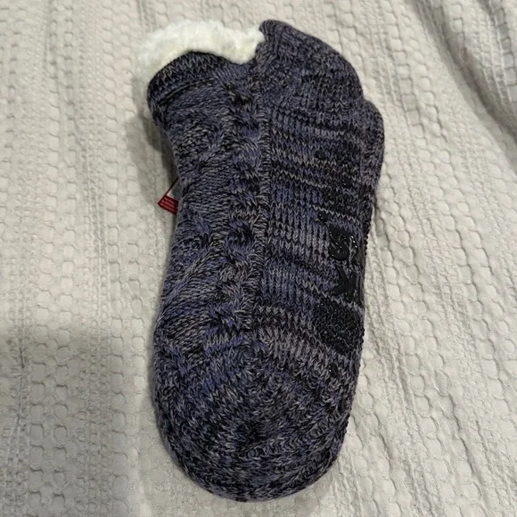 MUK LUKS Women's Cadien Socks - Gray (18) - Picture 3 of 3